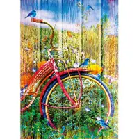 Bluebird Puzzle On a Bicycle Puzzel (1000 stukjes)