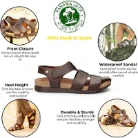 Panama jack Sandalen 'Stanley C2' donkerbruin