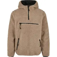 Brandit Fleece jas ' Teddyfleece Worker' camel