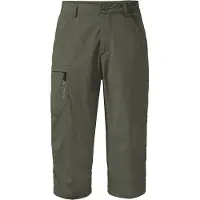 Vaude Men's Farley Capri Pants II, wandelbroek, heren, groen