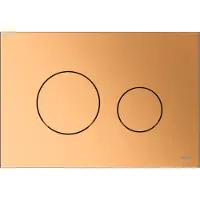 Tece Loop bedieningspaneel messing metallic voor Profil