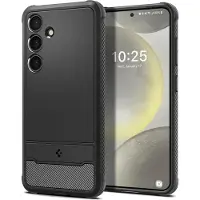 Spigen Rugged Armor Backcover voor de Samsung Galaxy S24 - Matte Black
