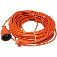 AWTOOLS AW70204 - Tuin Verlengsnoer - 30m - Enkelvoudig - Oranje
