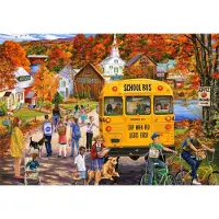 Bluebird Puzzle The School Bus Puzzel 1000 stukjes