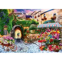 Bluebird Puzzle The Flower Market Puzzel 1000 Stukjes