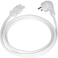 Ehmann Vario Combi 0175x0001 Netsnoer met 2 eindstukken