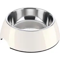Hunter Melamine Voer- en Drinkbak - Wit