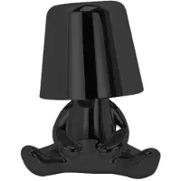 Luxus Bins Brother Tafellamp - Zwart - Decoratieve Tafellamp - Tafellamp slaapkamer - Draadloos - Dimbaar