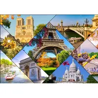 Bluebird Puzzle legpuzzel Les Monuments de Paris - 2000 stukjes steden.