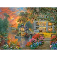 Castorland puzzel Charming Evening - legpuzzel 2000 stukjes.