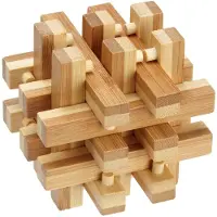 Philos Lock up Puzzel - Bamboe