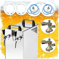 Ich-zapfe Complete set - Biertap - Kontakt 40/K 2-kraans, 50 liter/u - met Adapter 5 liters, NC Adapter - Beertender, Thuistap, Bierkoeler