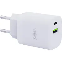 Verico Mojo 30W GaN 2 USB-oplader 30 W 1x USB-A, 1x USB-C Wit Binnen