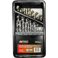 AWTOOLS - Metaalboren Set - HSS-G - 25 elementen - 1,0-13,0 mm