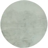 Muratap Heaven fluffy soft vloerkleed hoogpolig effen tapijt pastel 160 cm rond