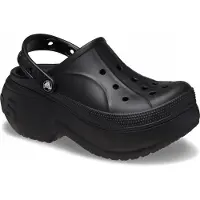 Crocs Bella Serie - Dames klompen - Zwarte Kleur - Platform - Croslite Materiaal