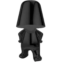 Luxus Bins Brother Tafellamp - Zwart - Decoratieve Tafellamp - Tafellamp slaapkamer - Draadloos - Dimbaar