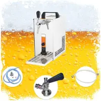 Ich-zapfe Complete set - Biertap, Thuistap - PYGMY 20/K 1-lijn, 25 liter/u - Green Line, KEG: KeyKeg