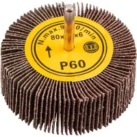 GRUPA TOPEX - Schuurschijf - 80 mm - K60 - Flexibele Lamellen