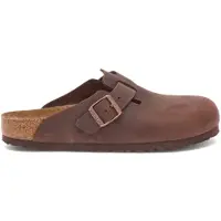 Birkenstock Boston nu oiled soft footbed smal habana unisex instapper