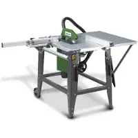 Stürmer Budgetvriendelijke mobiele zaagtafel voor hout zaaghoogte 83 mm 2,2 kW 230V incl. cirkelzaagblad dia. 315 mm TKS316E 230V
