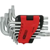 Ks Tools 151.4900 TX Haakse schroevendraaierset T 8, T 10, T 15, T 20, T 25, T 27, T 30, T 40, T 45, T 50 10-delig