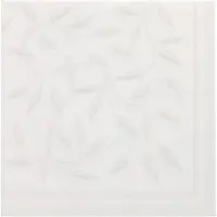Papstar 8x 20 Servetten ROYAL Collection 1/4 vouw 40 cm x 40 cm wit New Mediterran