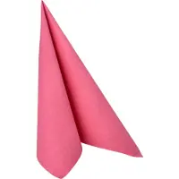 Papstar 8x 20 Servetten ROYAL Collection 1/4 vouw 40 cm x 40 cm fuchsia