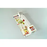 Leifheit Comfortline foliesnijder vershoudfoliehouder perfect cut - foliemaat 29,5 - 33 cm - wit
