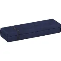 Rhodia Rhodiarama, pennenhouder van kunstleer, 21x5,5x3 cm, donkerblauw, artikelnummer 194519C