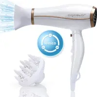 Aigostar Luna 32qun - Föhn Met Diffuser - Inklapbaar - 2200w - Wit