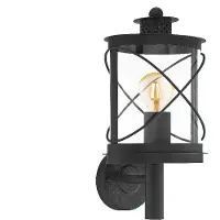Eglo buitenlamp Hilburn zwart