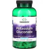 Swanson Health - Kaliumgluconaat, 99 mg - 250 capsules