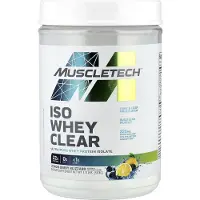 Muscletech Iso Whey Clear 503gr Lemon Berry Blizzard