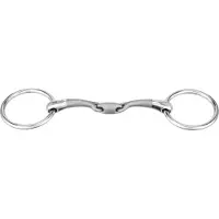 Sprenger Satinox Eggbutt Onderlegtrens Dubbel Gebroken - Stainless steel 12,5