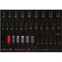 Ks Tools 811.0039 811.0039 Verwisselbare koppen 1/2 39-delig