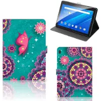 B2Ctelecom Lenovo Tab E10 Hoes Cirkels en Vlinders