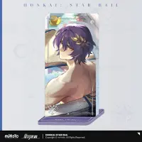 Mihoyo Honkai: Star Rail Light Cone Acryl Ornament with Glitter: Dr. Ratio Baptism of Pure Thought 15 cm
