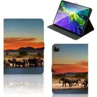 B2Ctelecom iPad Pro 11 2020/2021/2022 Flip Case Olifanten