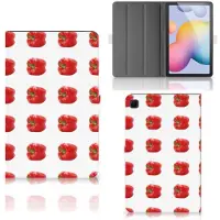 B2Ctelecom Samsung Galaxy Tab S6 Lite | S6 Lite (2022) Tablet Stand Case Paprika Red