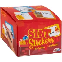 Grafix Sinterklaas stickers 50 stuks
