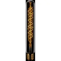 Expo ETH Buis T30x185mm Filament spiraal LED 7w E27 240v 2200k 3 stappen dimbaar smoke 140L