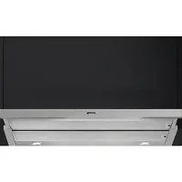 Smeg KSET999XE Telescopische afzuigkap 90cm