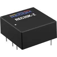 Recom REC20K-2424SZ DC/DC-converter, print 24 V 24 V 0.833 A 20 W Aantal uitgangen: 1 x Inhoud 1 stuk(s)