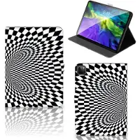 B2Ctelecom Book Case voor iPad Pro 11 2020/2021/2022 Tablet Beschermhoes Illusie