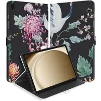 B2Ctelecom Samsung Galaxy Tab A9 Plus Tablethoesje Bird Flower