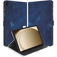 B2Ctelecom Samsung Galaxy Tab A9 Plus Tablethoesje Polygon Blue