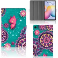 B2Ctelecom Samsung Galaxy Tab S6 Lite | S6 Lite (2022) Hoes Cirkels en Vlinders