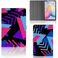 B2Ctelecom Samsung Galaxy Tab S6 Lite | S6 Lite (2022) Tablet Beschermhoes Funky Triangle