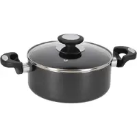 Beka Pro Induc Kookpan met Glazen Deksel 20 cm Zwart